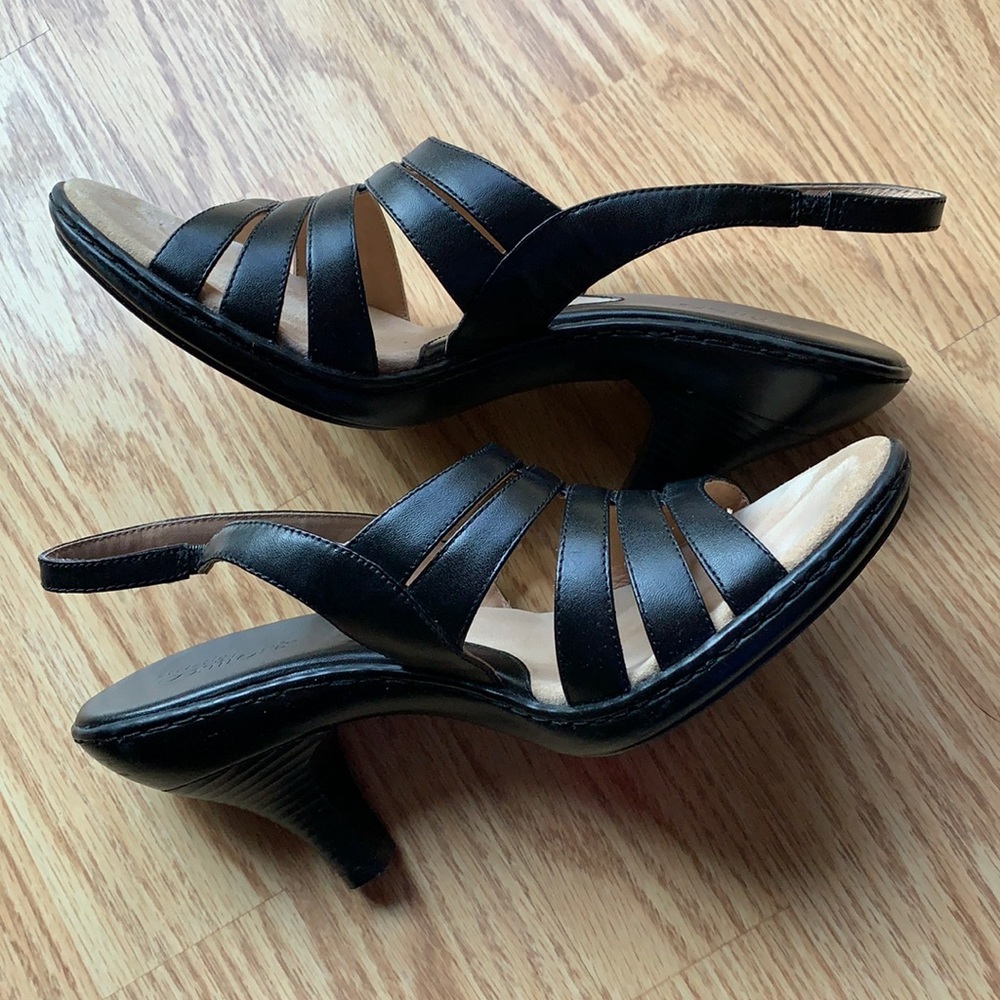 Strictly Comfort Leather Sandal